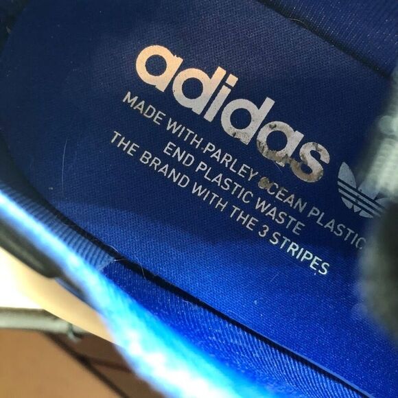 Adidas Men's Blue Athletic Shoes Sneakers Low Top Size 11 Performance Training - Picture 13 of 14